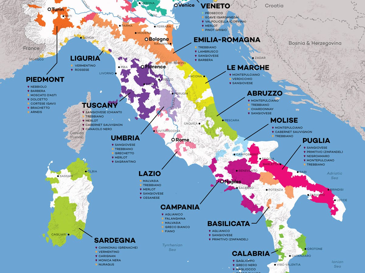 Italy Wine Region Wine Folly 4815