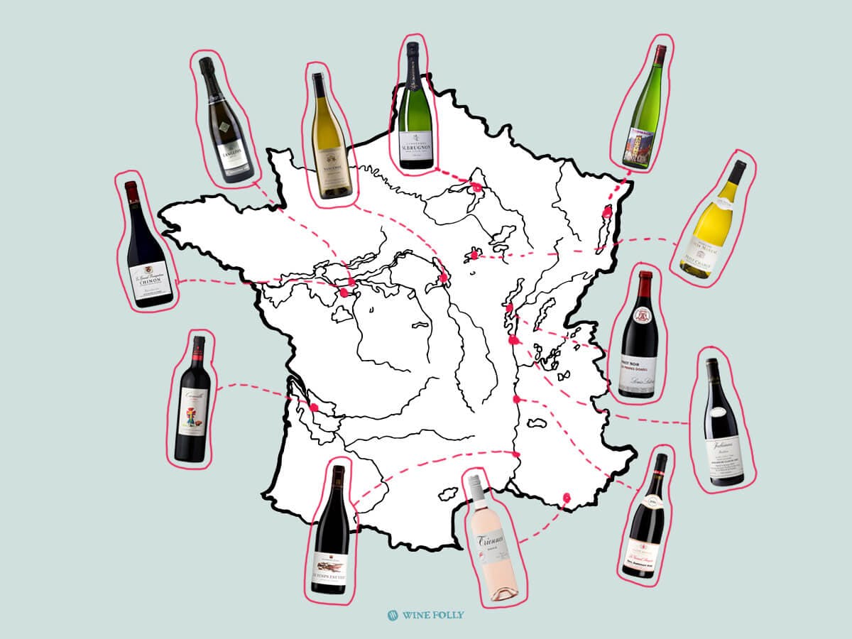 Cover Image for Wine Advent Calendar of France (in 12 Bottles)