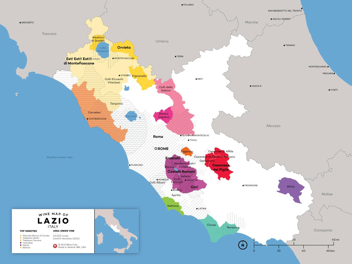 Cover Image for The Wines To Know From Lazio
