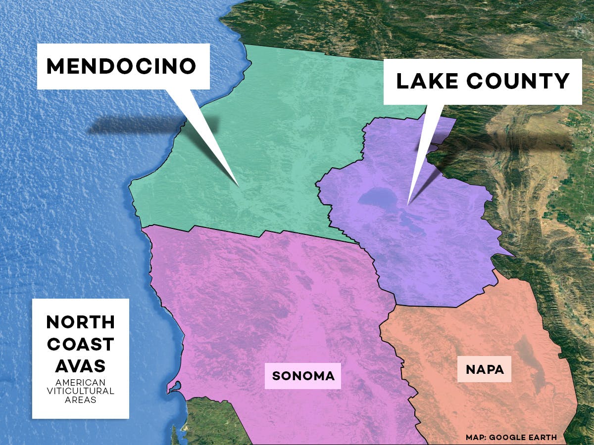 Cover Image for Beyond Napa: The Lesser Known North Coast Wine Regions