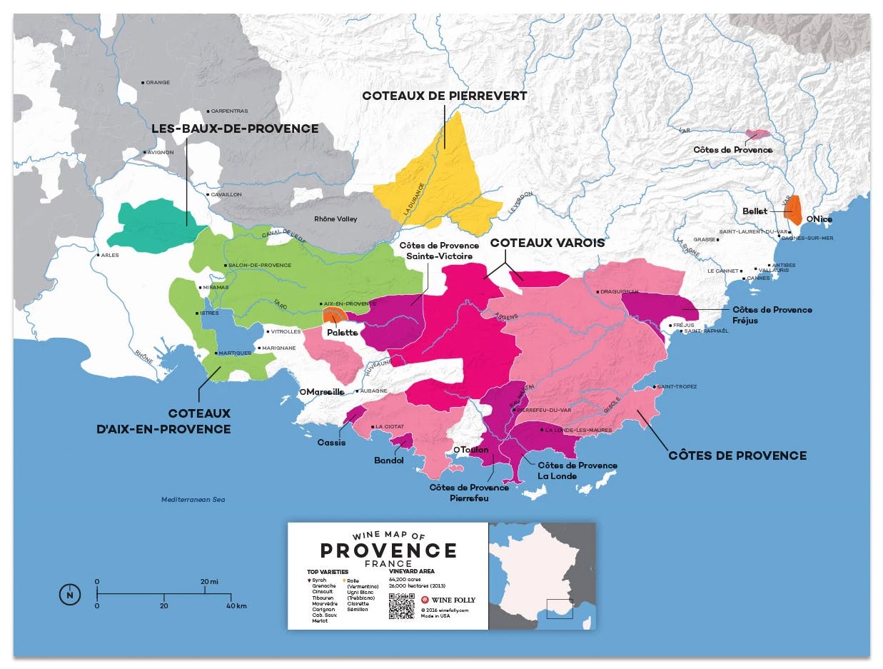 Cover Image for Your Guide to Provence Wine Region (maps)