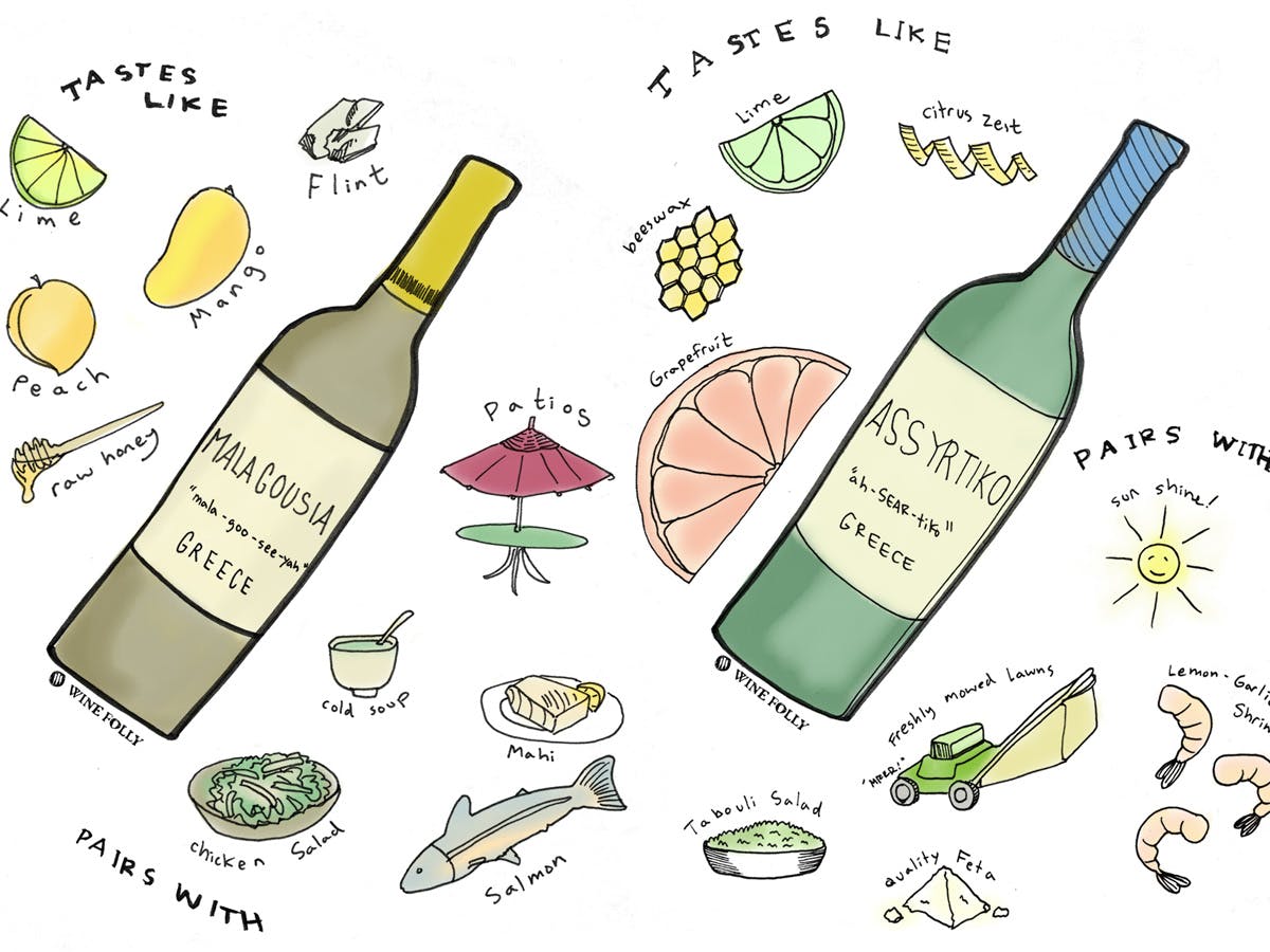 Cover Image for 3 Greek White Wines For Sunny Days