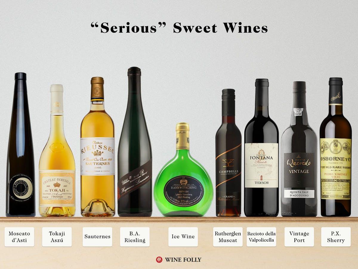 Cover Image for 9 “Serious” Sweet Wines You Must Try