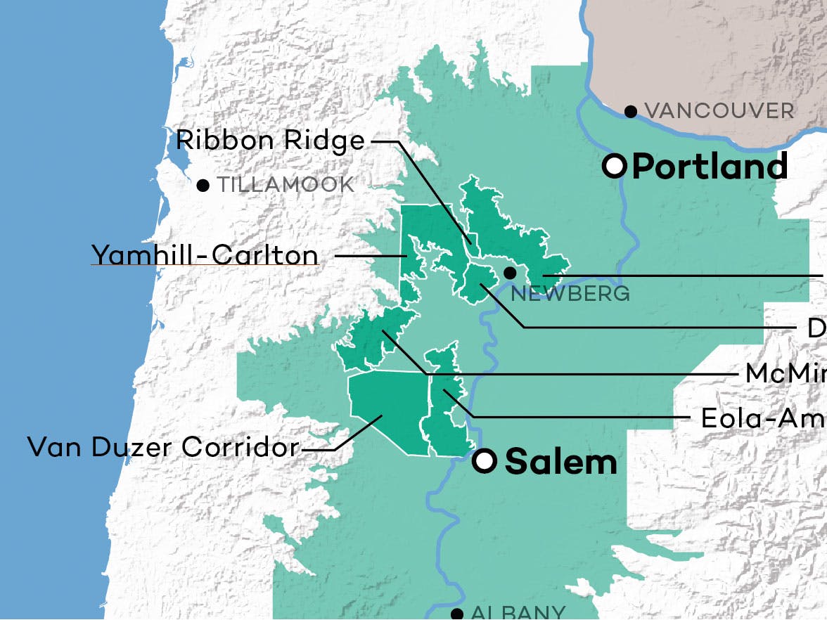 Cover Image for Van Duzer Corridor: Oregon Gets a New Wine Region