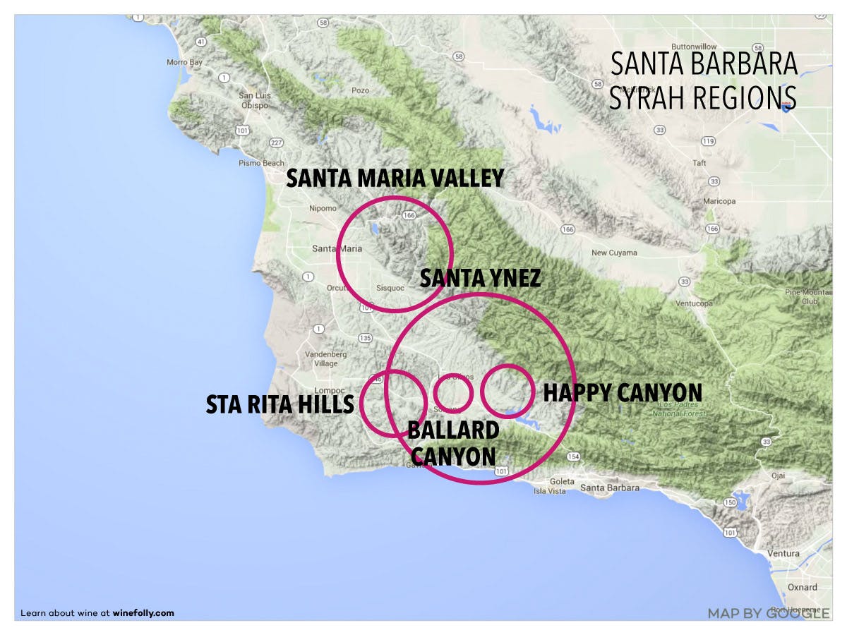 Cover Image for Treasure Map of West Coast Syrah