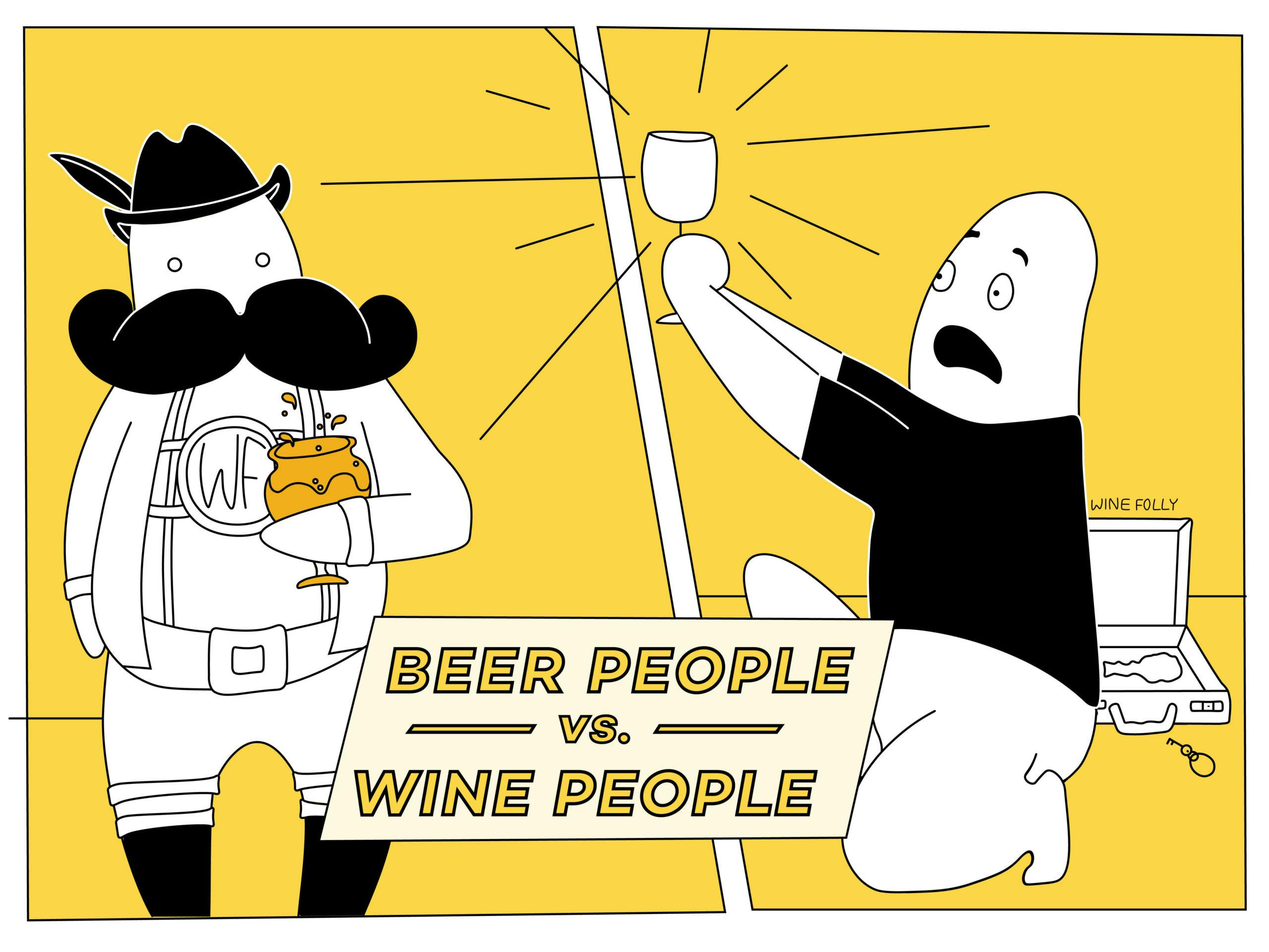 Cover Image for Wine People vs. Beer People