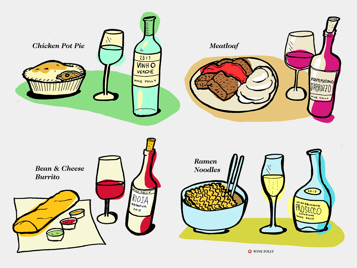 Cover Image for 15 Drool-Worthy Comfort Food and Wine Pairings