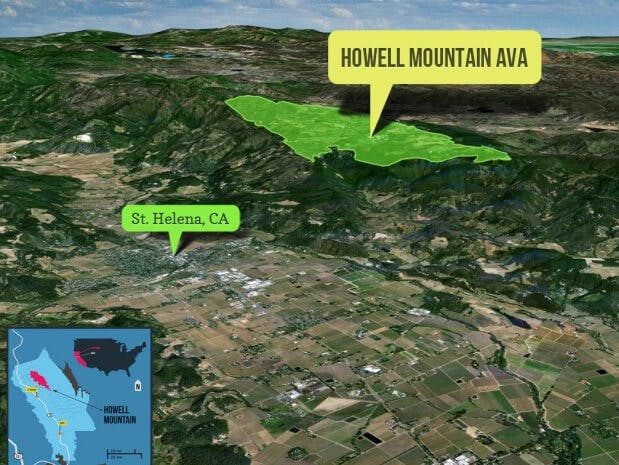 Cover Image for Discover Howell Mountain Cabernet in Napa