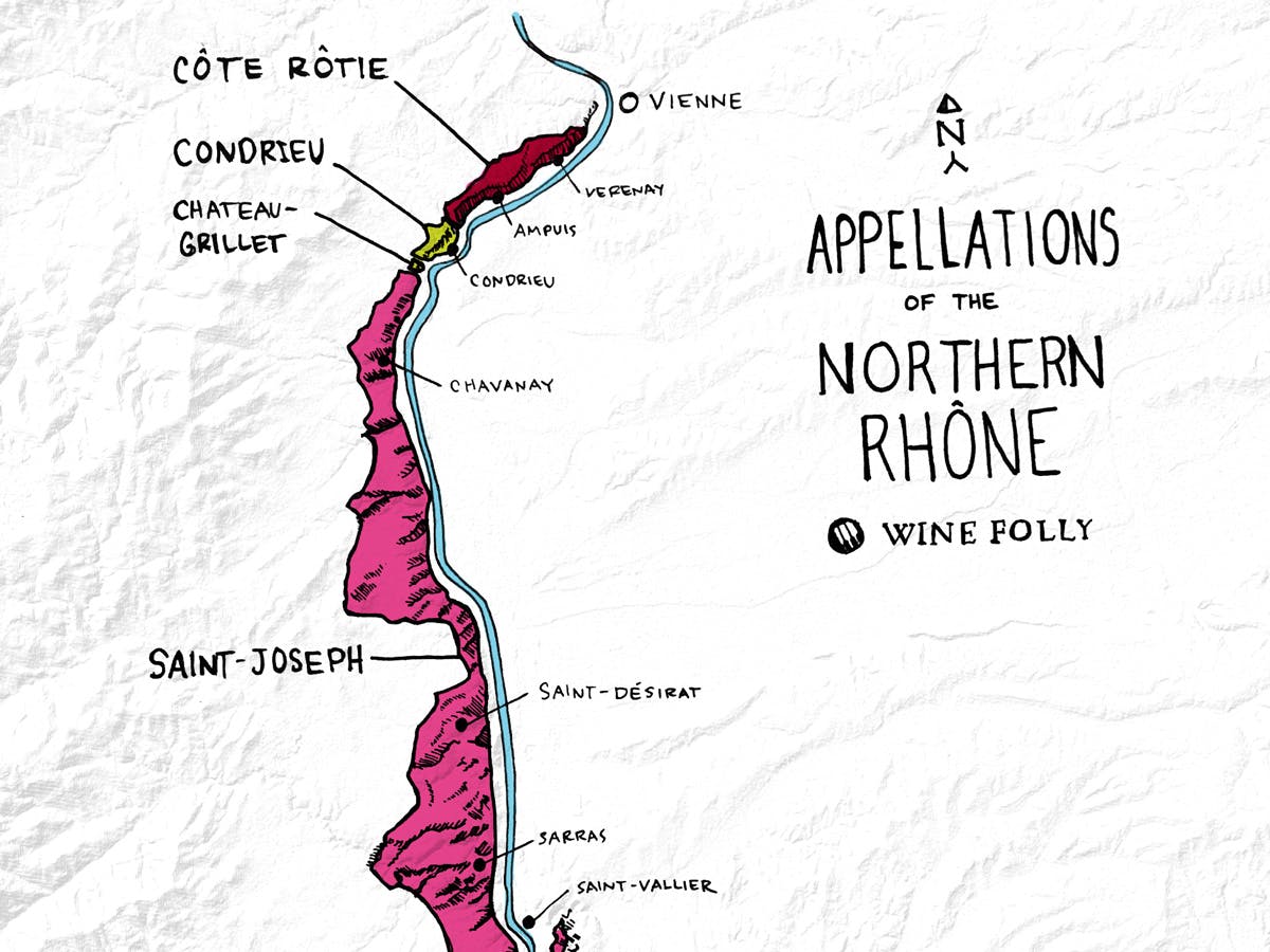 Cover Image for Northern Rhône Wine Region: The Land of French Syrah