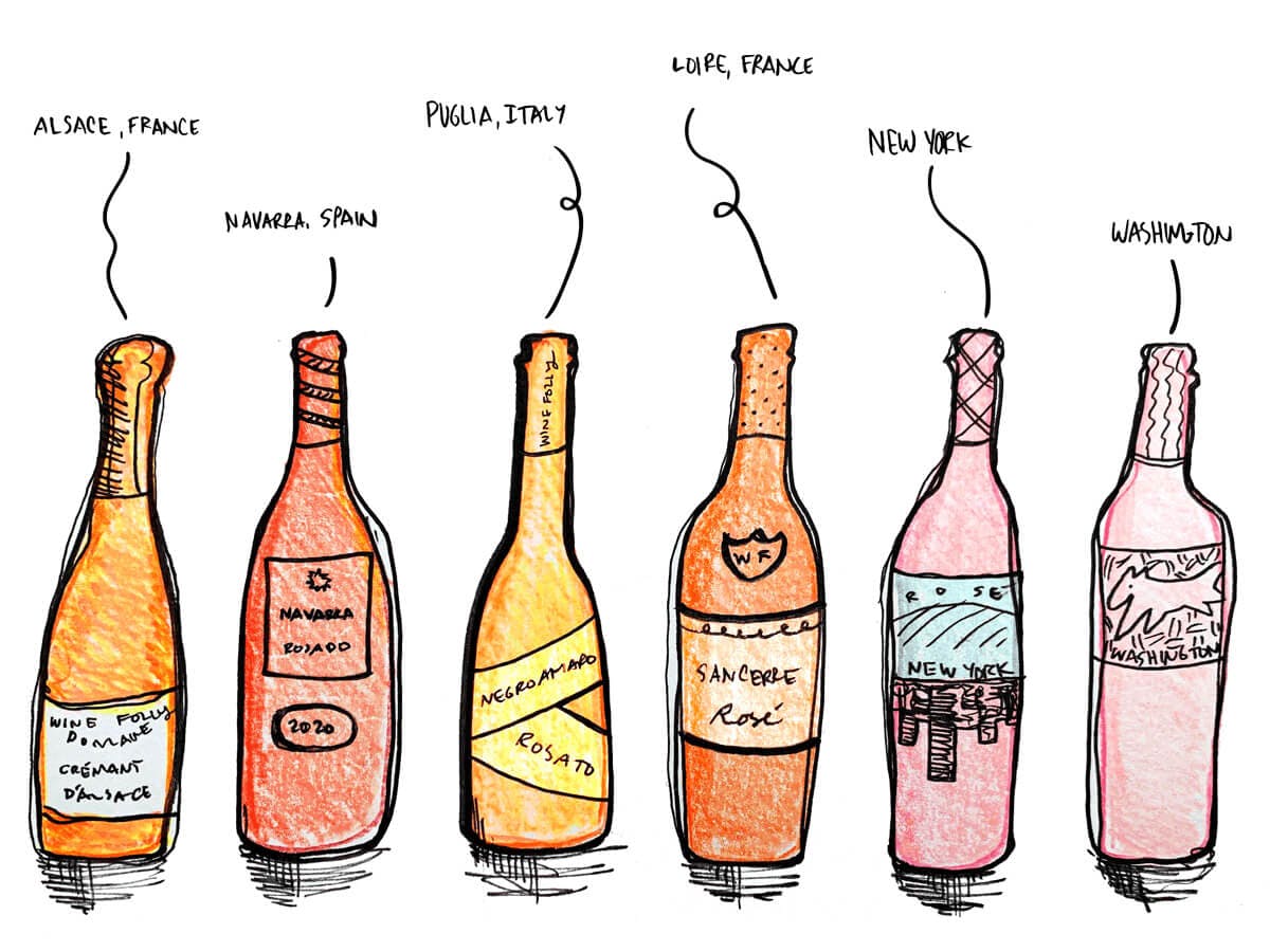 Cover Image for 6 Rosé Wines You Never Knew You Always Wanted