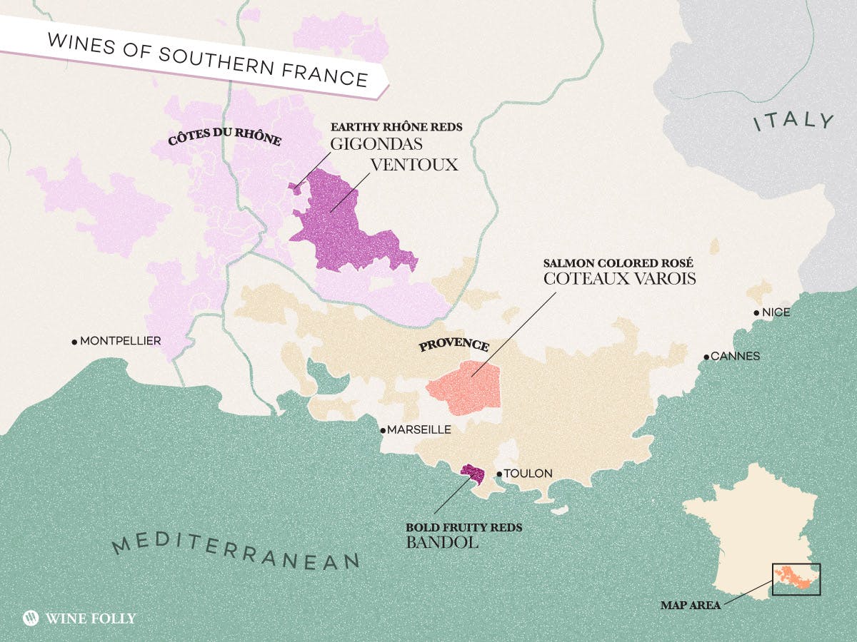Cover Image for Treasure Map: Exotic Wines of Southern France