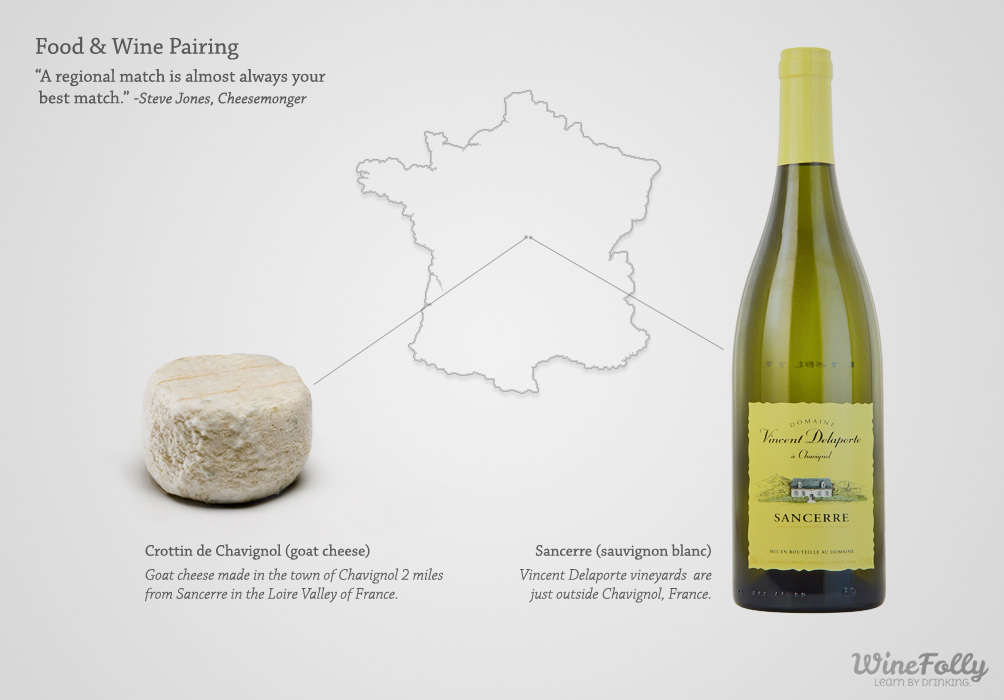 A regional match is almost always your best match for food and wine pairing