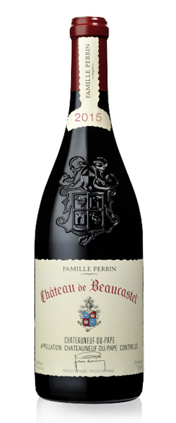Image of a bottle Famille Perrin Chateau de Beaucastel Chateauneuf-du-Pape wine