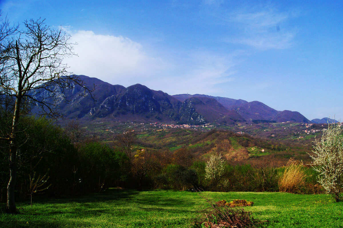 The hills of Irpinia.