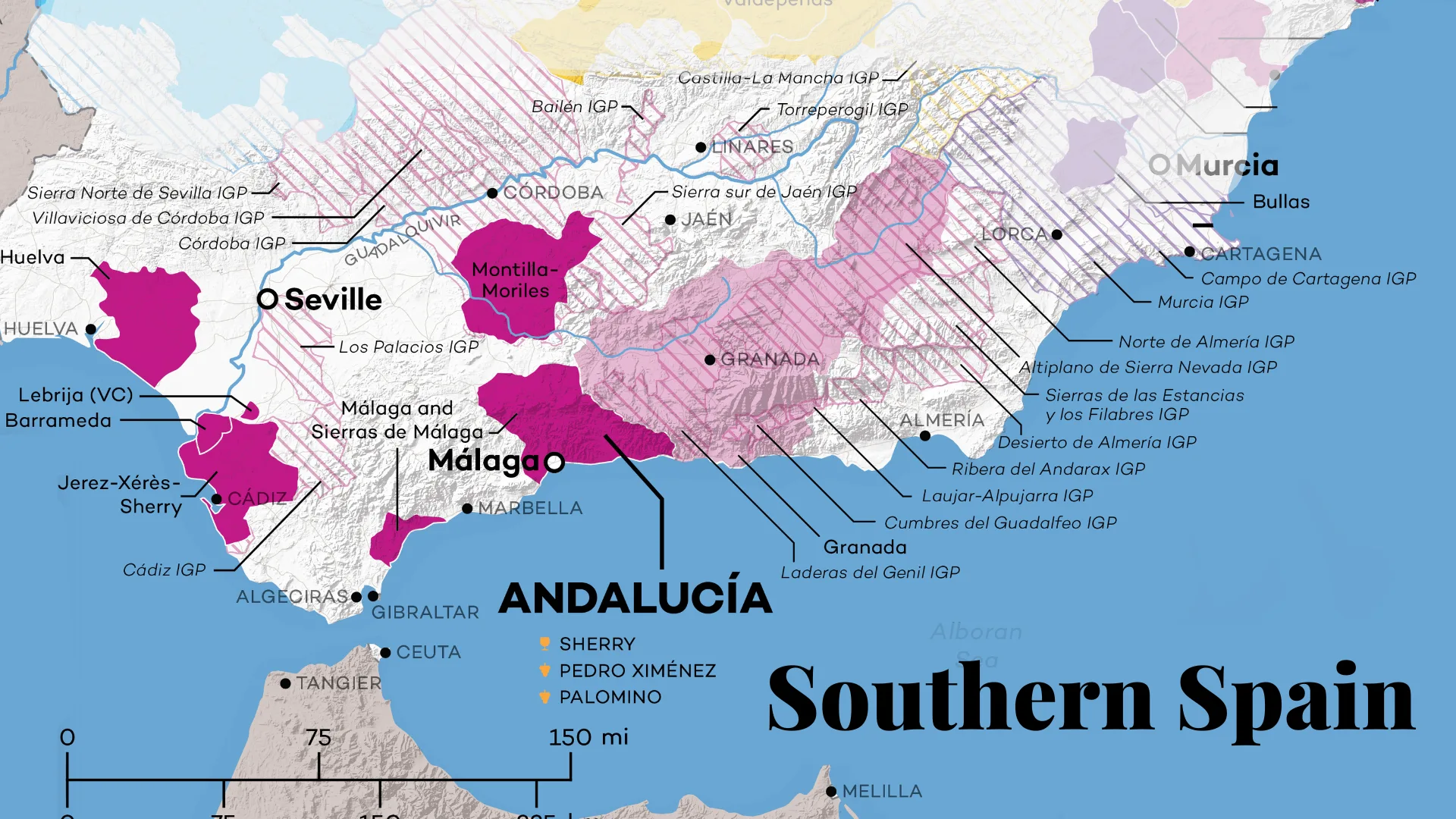 Sherry, central plateau, volcanic vines — Part 4: The South & the Islands