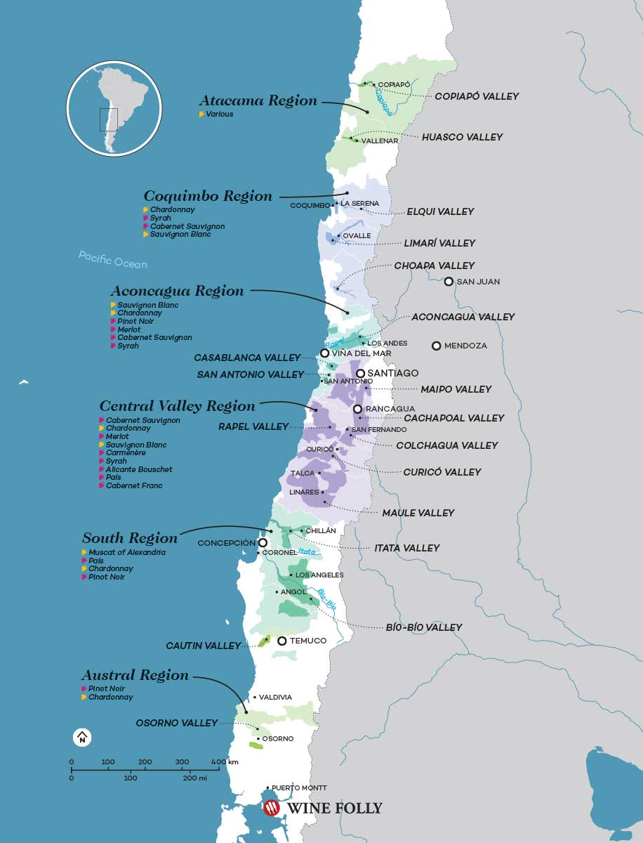 Chile Wine Region